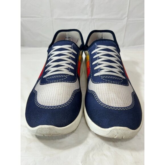 Psudo Court Blue Multicolor Slip On Stretch Sneaker Mens Size 13 - Picture 5 of 12